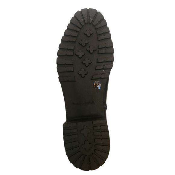 New Easy Spirit Womens Fedra Block Heel Dress Boots Black Leather 8.5M - Picture 8 of 8